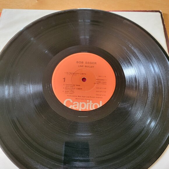 BOB SEGER Live Bullet Double LP Vinyl 1976 Capitol Records SKBB-11523 Rock LP6 - Picture 5 of 16